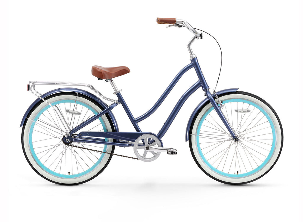 sixthreezero EVRYjourney Women's 26" Single Speed Step-Through Touring Hybrid Bicycle — product view 4