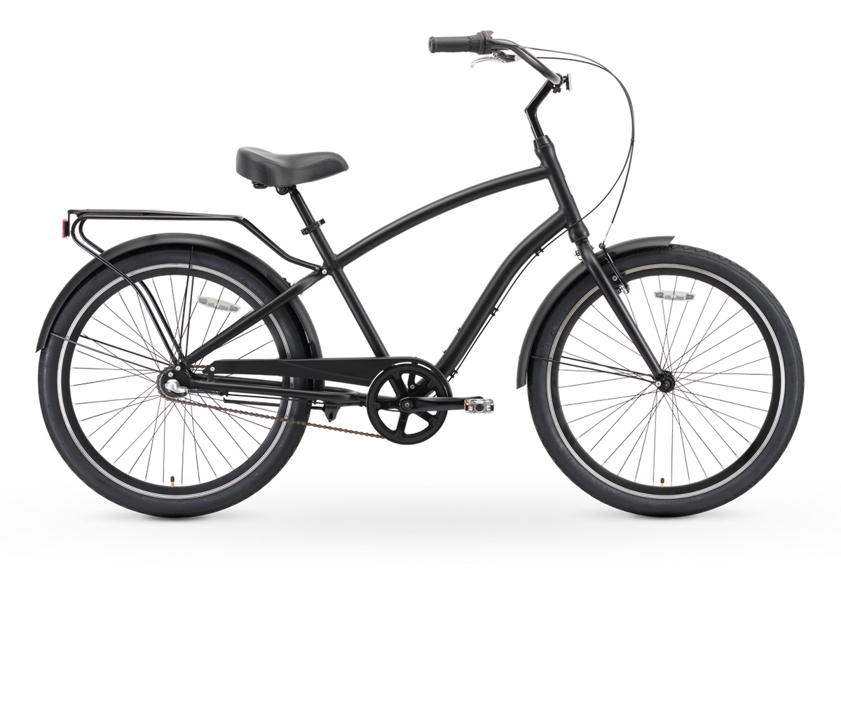 sixthreezero EVRYjourney Men's  26" 3 Speed Touring Hybrid Bicycle — product view 1