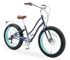 sixthreezero EVRYjourney Women's 26" FAT Tire 7-Speed Step-Through Touring Hybrid Bicycle — product view 2