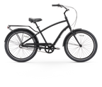 sixthreezero EVRYjourney Men's 26" 3 Speed Steel Sport Hybrid Cruiser Bicycle — product view 1