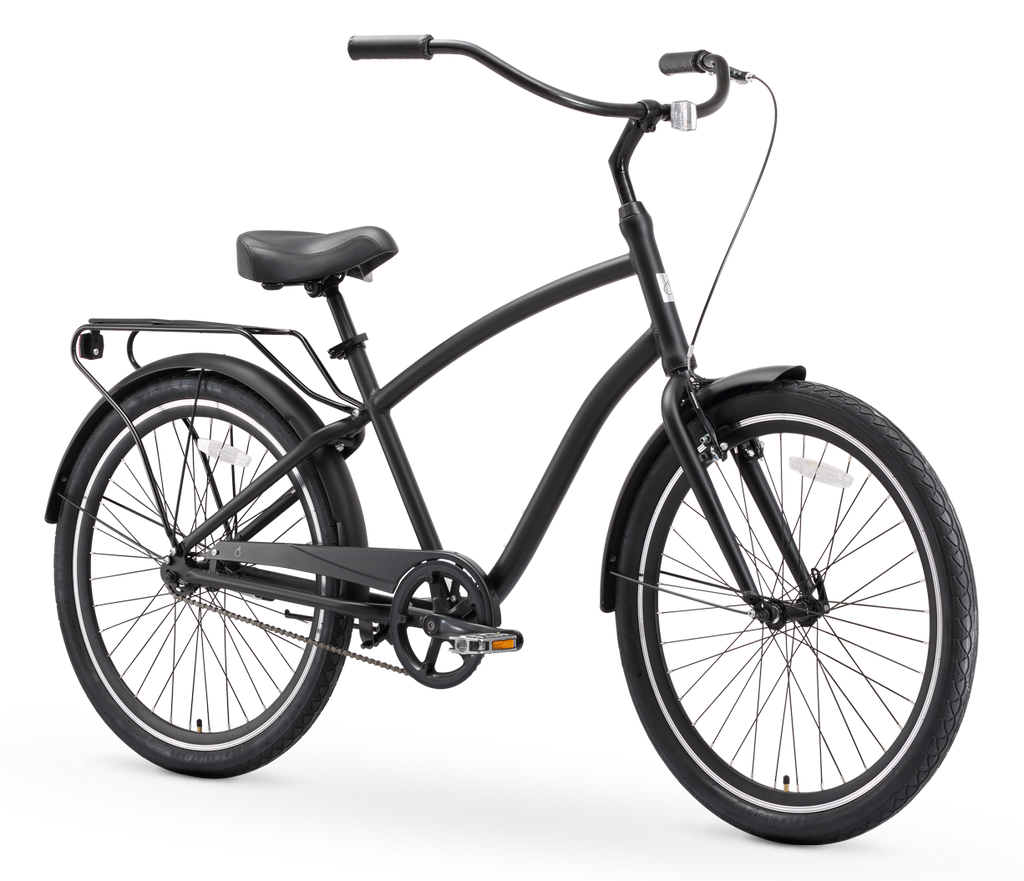 sixthreezero EVRYjourney Men's 26" Single Speed Steel Sport Hybrid Cruiser Bicycle — product view 2