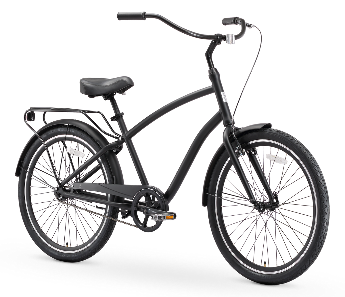 sixthreezero EVRYjourney Men's 26" Single Speed Steel Sport Hybrid Cruiser Bicycle — product view 2