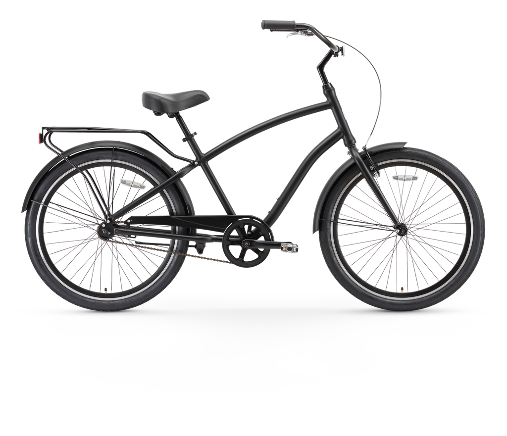 sixthreezero EVRYjourney Men's 26" Single Speed Steel Sport Hybrid Cruiser Bicycle — product view 1
