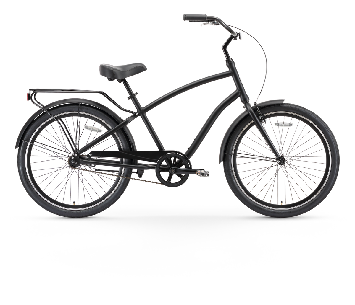 sixthreezero EVRYjourney Men's 26" Single Speed Steel Sport Hybrid Cruiser Bicycle — product view 1
