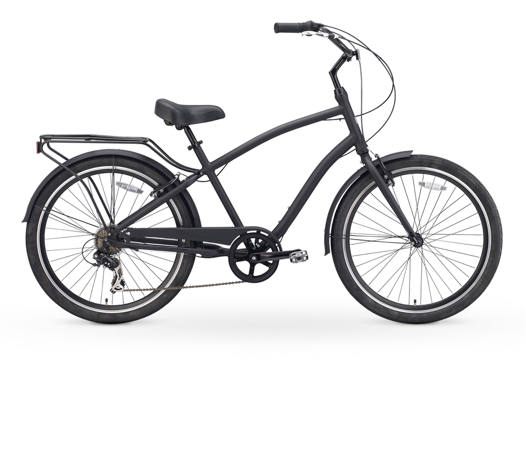 sixthreezero EVRYjourney Men's 7 Speed Touring Hybrid Bike — product view 1