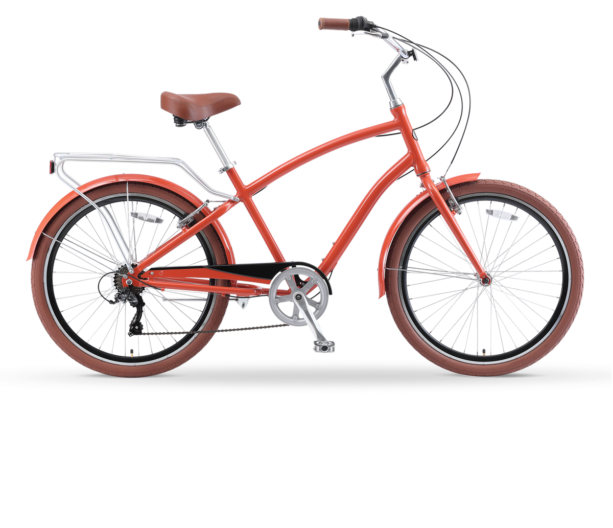 sixthreezero NEW EVRYjourney Men's 26" 7-Speed Sport Hybrid Cruiser Bicycle — product view 3