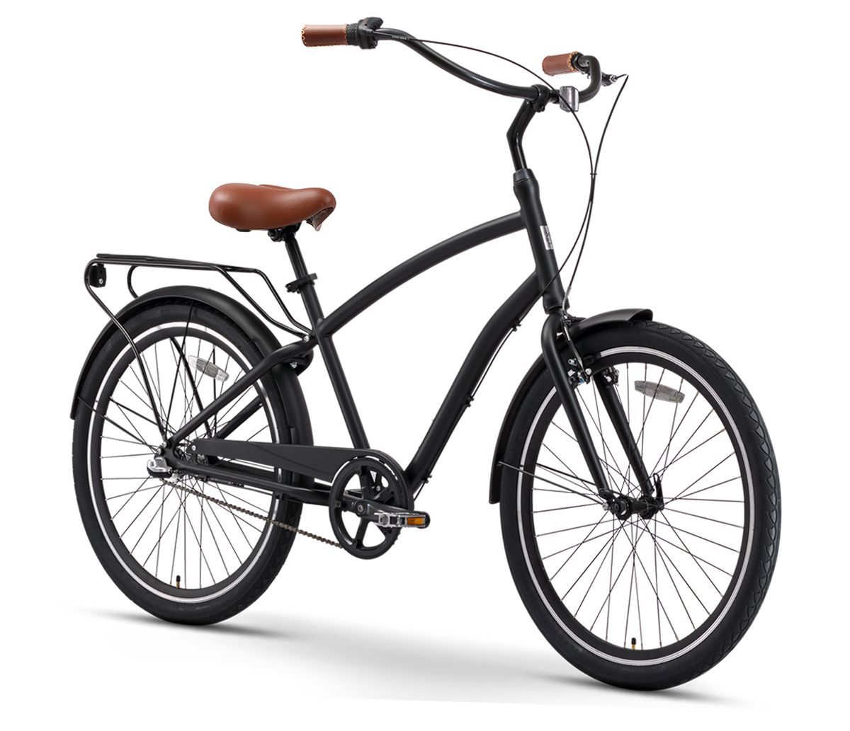 sixthreezero EVRYjourney Men's  26" 3 Speed Touring Hybrid Bicycle — product view 5