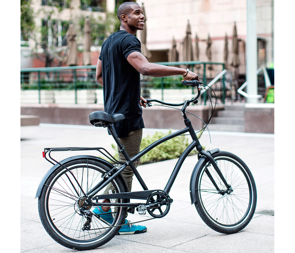sixthreezero EVRYjourney Men's 7 Speed Touring Hybrid Bike — product view 88