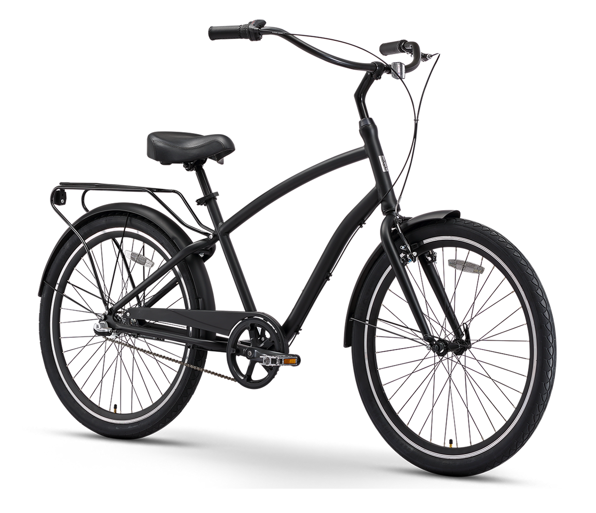 sixthreezero EVRYjourney Men's  26" 3 Speed Touring Hybrid Bicycle — product view 3