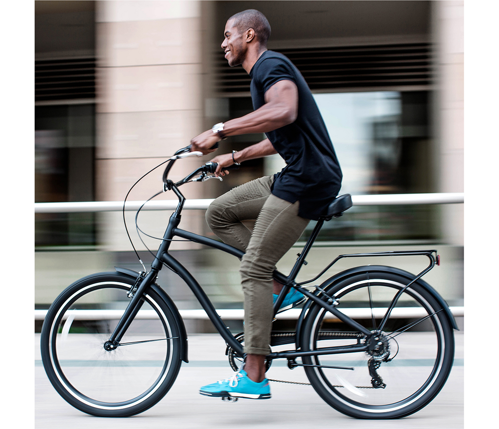 sixthreezero EVRYjourney Men's 7 Speed Touring Hybrid Bike — product view 89