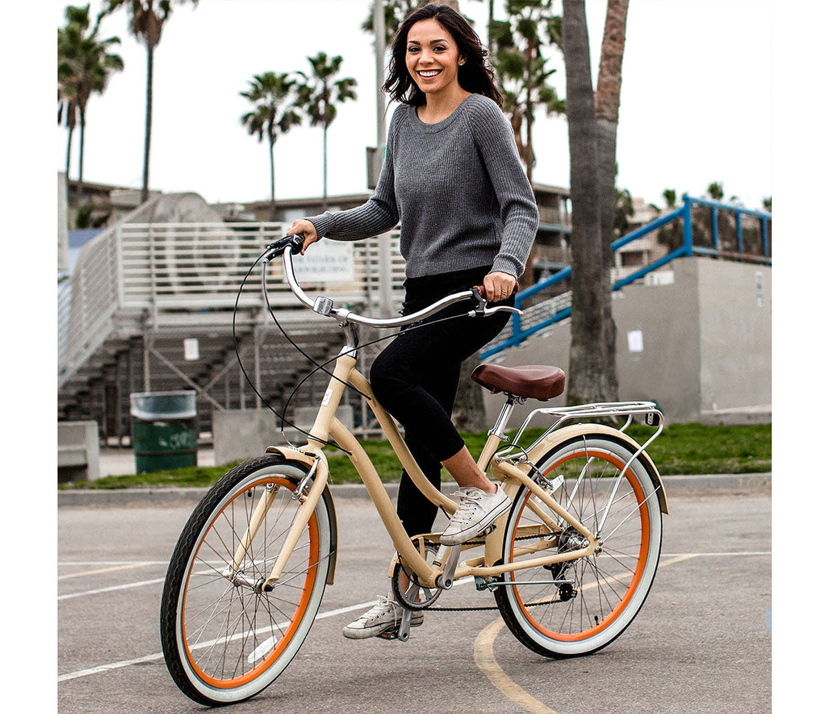 sixthreezero EVRYjourney Women's 26" Single Speed Step-Through Touring Hybrid Bicycle — product view 20