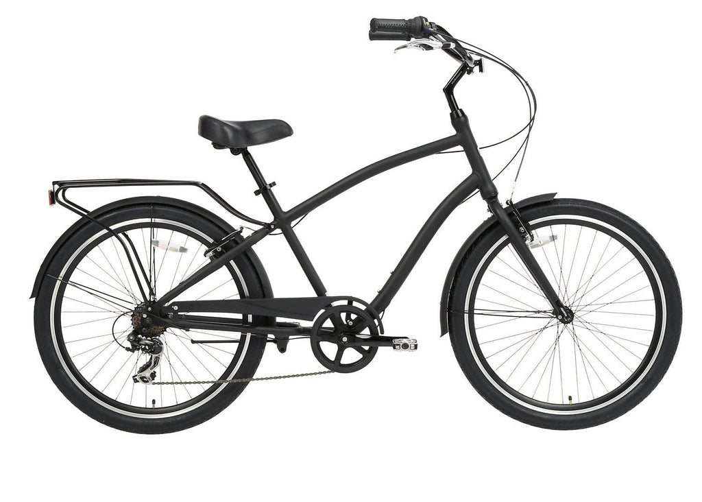 sixthreezero EVRYjourney Men's 7 Speed Touring Hybrid Bike — product view 7