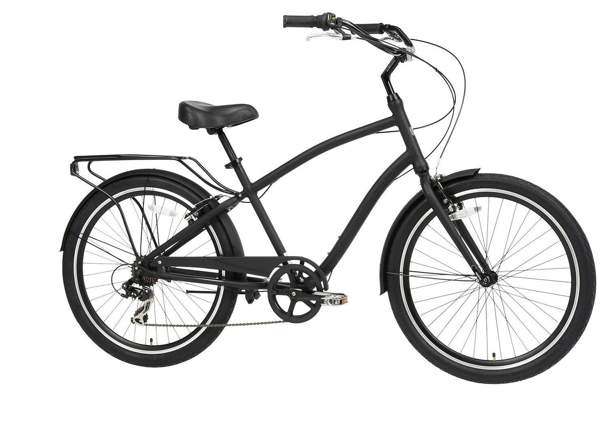 sixthreezero EVRYjourney Men's 7 Speed Touring Hybrid Bike — product view 9