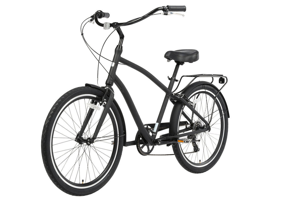 sixthreezero EVRYjourney Men's 7 Speed Touring Hybrid Bike — product view 20
