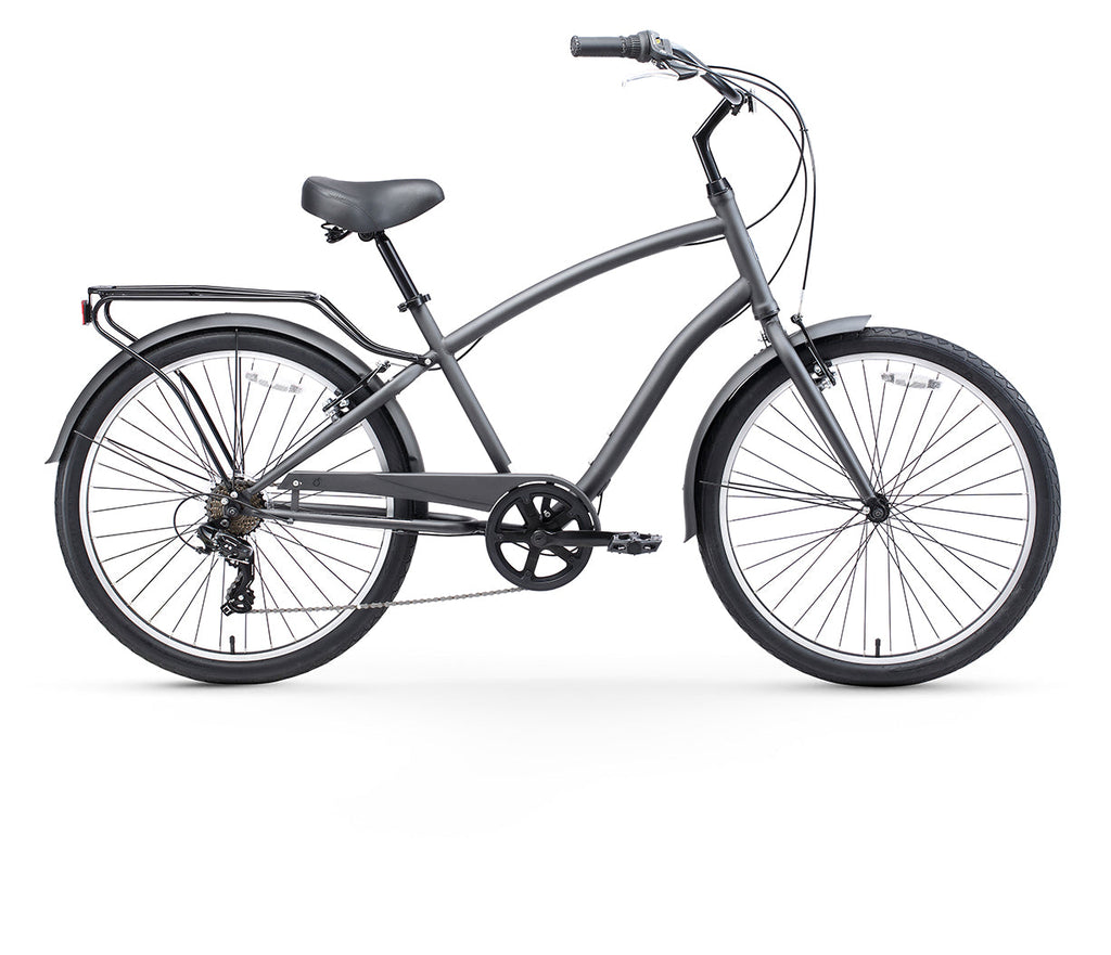 sixthreezero EVRYjourney Men's 26" 7 Speed Steel Touring Hybrid Bicycle — product view 40