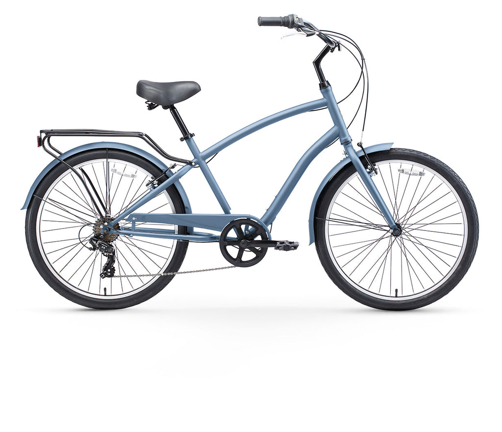 sixthreezero EVRYjourney Men's 26" 7 Speed Steel Touring Hybrid Bicycle — product view 42