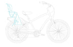 sixthreezero EVRYjourney Men's 7 Speed Touring Hybrid Bike — product view 62