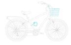 sixthreezero EVRYjourney Men's 7 Speed Touring Hybrid Bike — product view 64