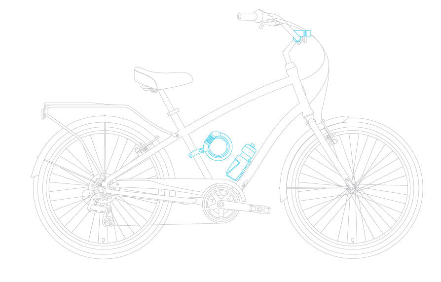 sixthreezero EVRYjourney Men's 7 Speed Touring Hybrid Bike — product view 65