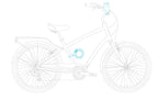 sixthreezero EVRYjourney Men's 7 Speed Touring Hybrid Bike — product view 66
