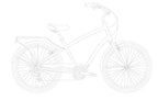 sixthreezero EVRYjourney Men's 26" 21 Speed Touring Hybrid Bicycle — product view 133