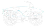 sixthreezero EVRYjourney Women's 26" Single Speed Step-Through Touring Hybrid Bicycle — product view 240