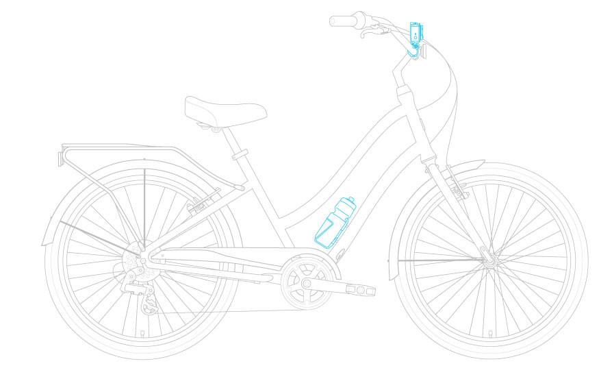 sixthreezero EVRYjourney Women's 24" 7 Speed Step-Through Touring Hybrid Bicycle — product view 31