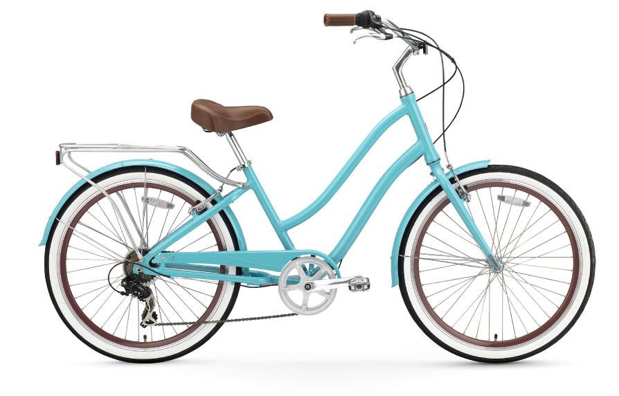 sixthreezero EVRYjourney Women's 26" Single Speed Step-Through Touring Hybrid Bicycle — product view 238