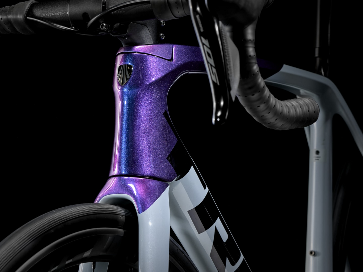 2024 Trek Émonda SL 6 - Plasma Pearl Grey/Purple Flip — image 4