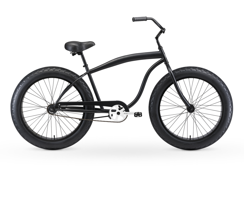sixthreezero In the Barrel Men's 26" Single Speed FAT Tire Beach Cruiser Bicycle — product view 1