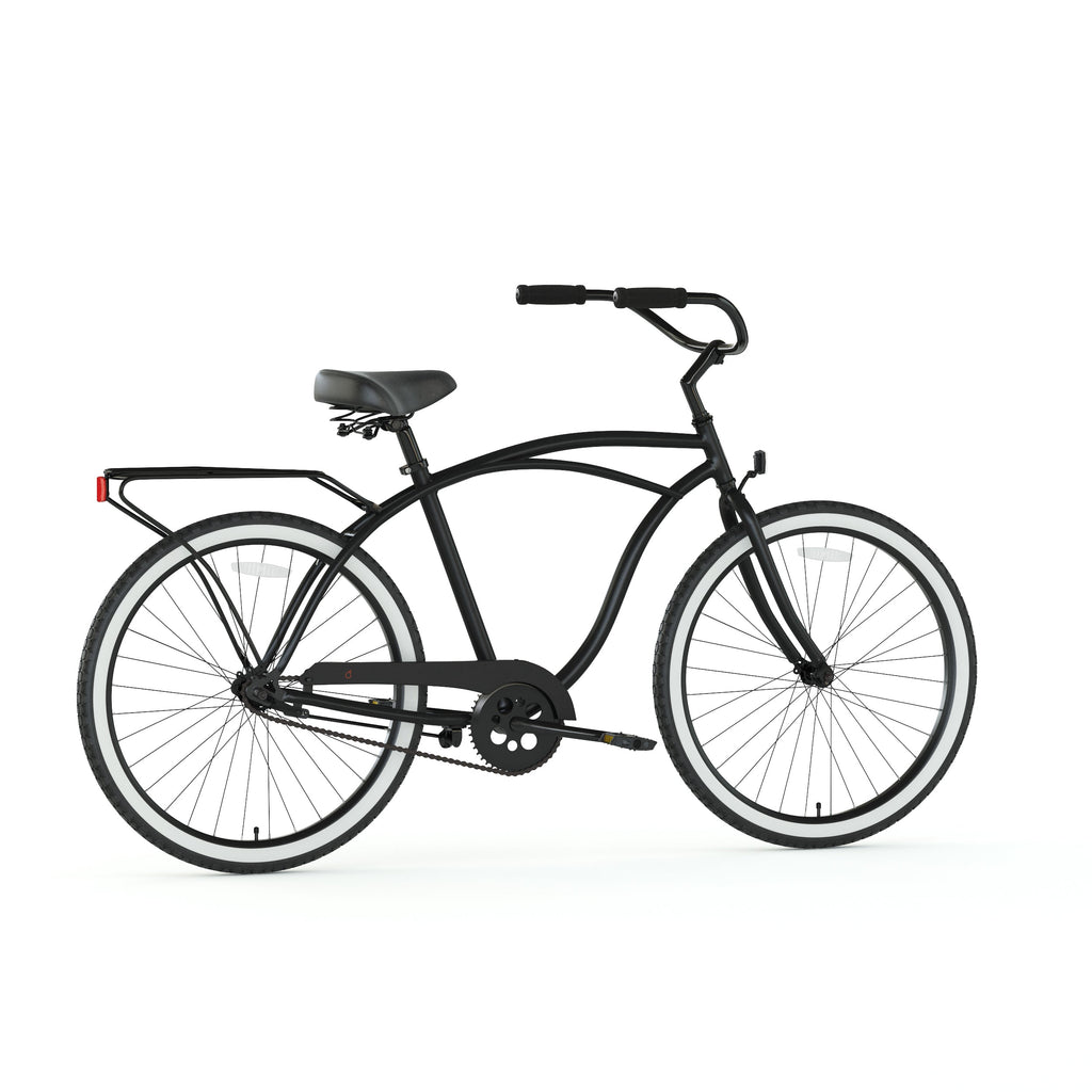 sixthreezero Around the Block Men's 26" 21 Speed Cruiser Bicycle — product view 25