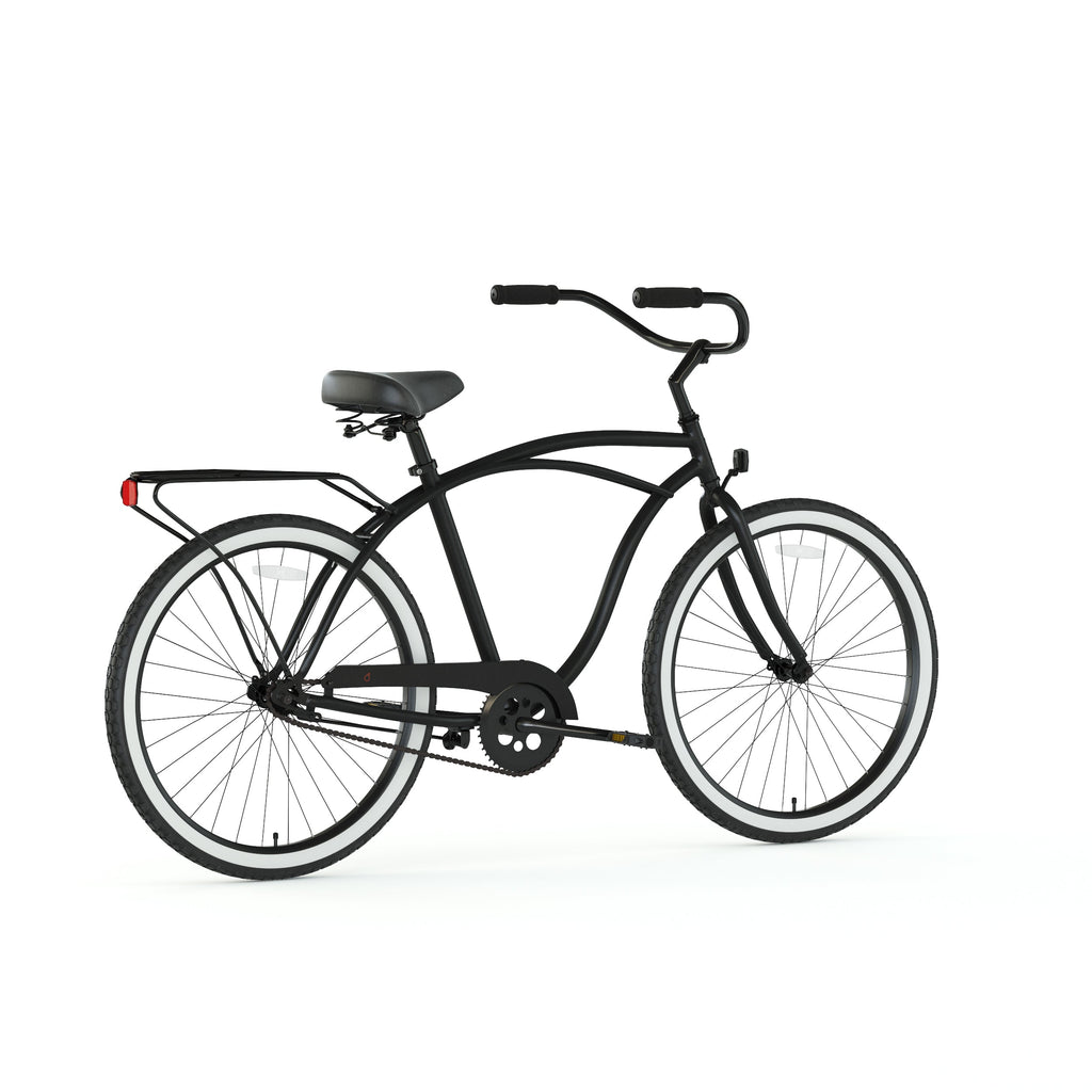 sixthreezero Around the Block Men's 26" 21 Speed Cruiser Bicycle — product view 26