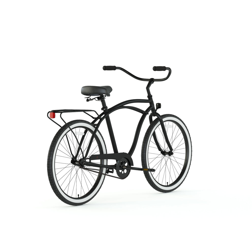 sixthreezero Around the Block Men's 26" 3 Speed Cruiser Bicycle — product view 22