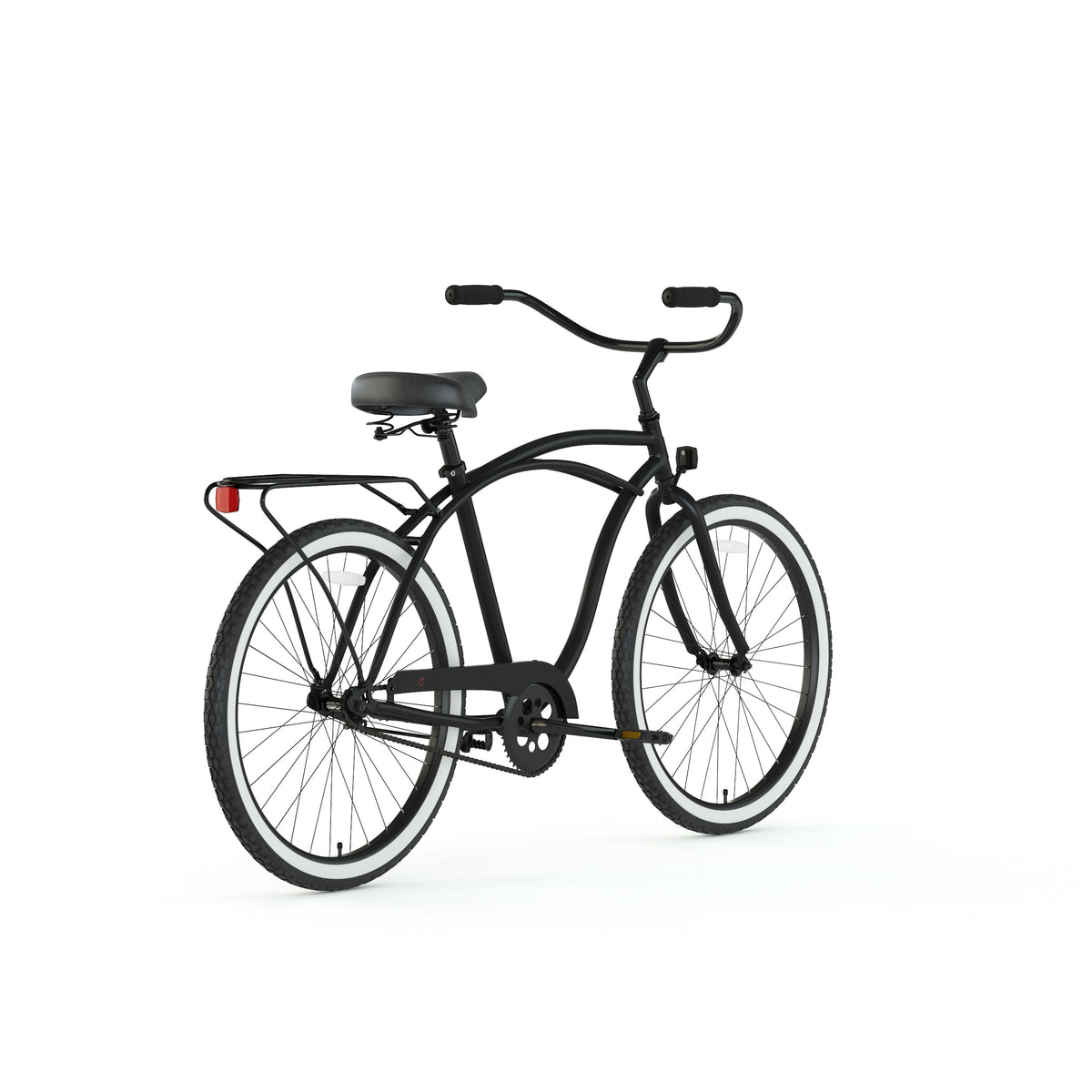 sixthreezero Around the Block Men's 26" 3 Speed Cruiser Bicycle — product view 22