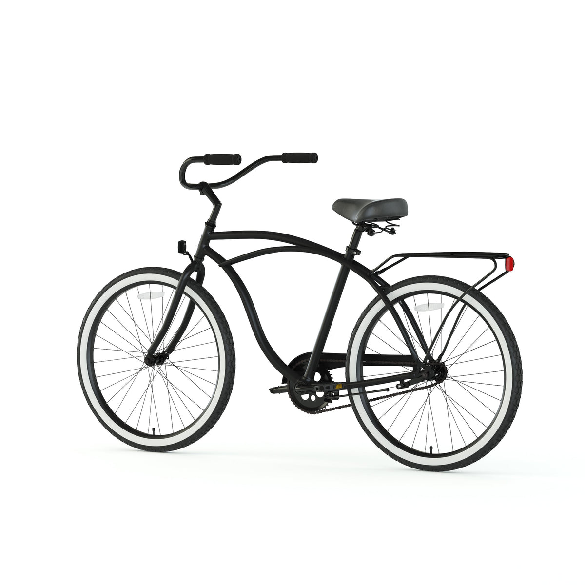 sixthreezero Around the Block Men's 26" 21 Speed Cruiser Bicycle — product view 38