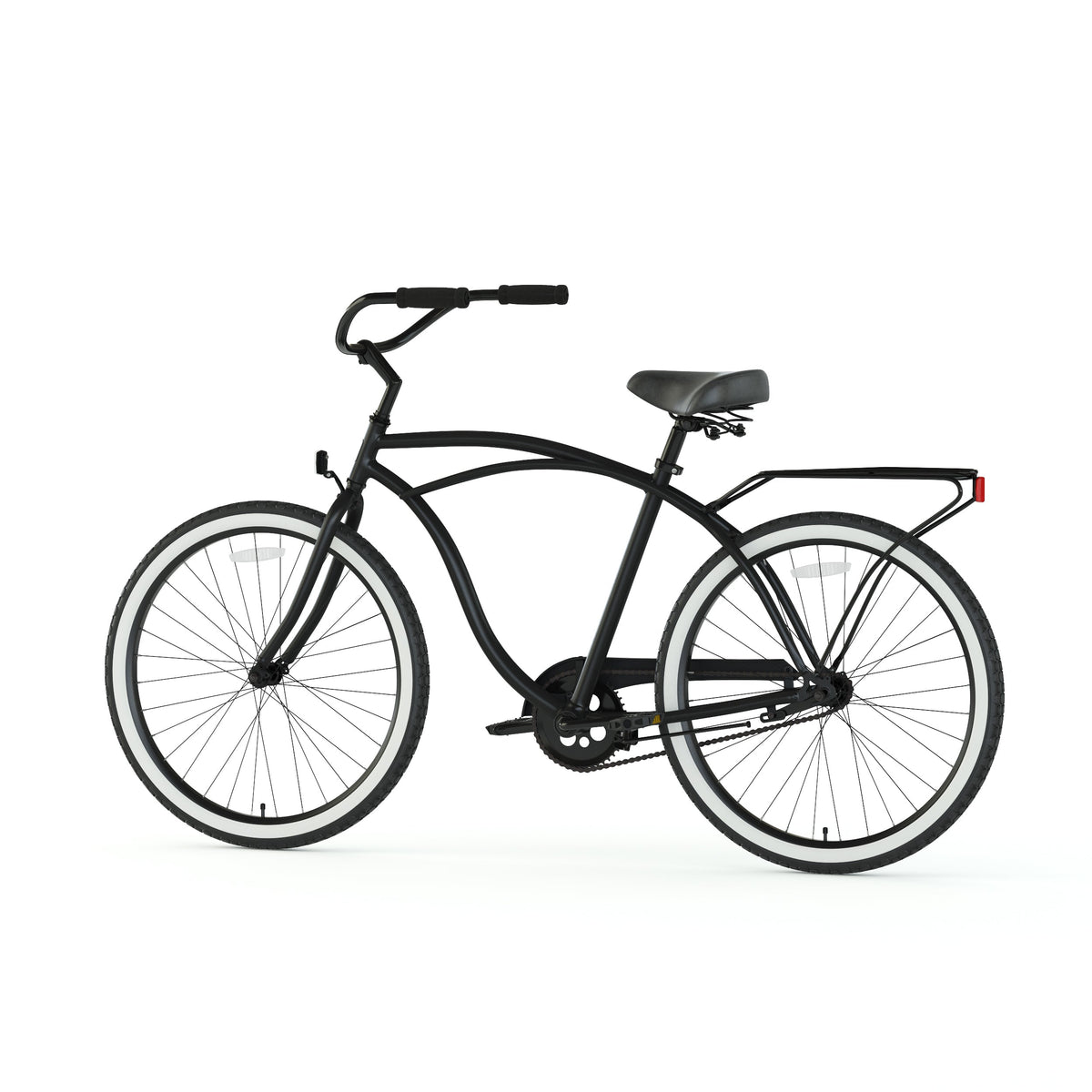 sixthreezero Around the Block Men's 26" 3 Speed Cruiser Bicycle — product view 33