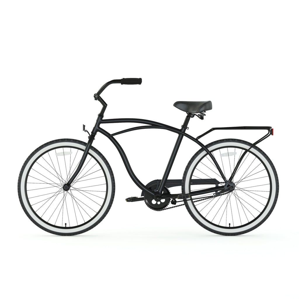 sixthreezero Around the Block Men's 26" 3 Speed Cruiser Bicycle — product view 35