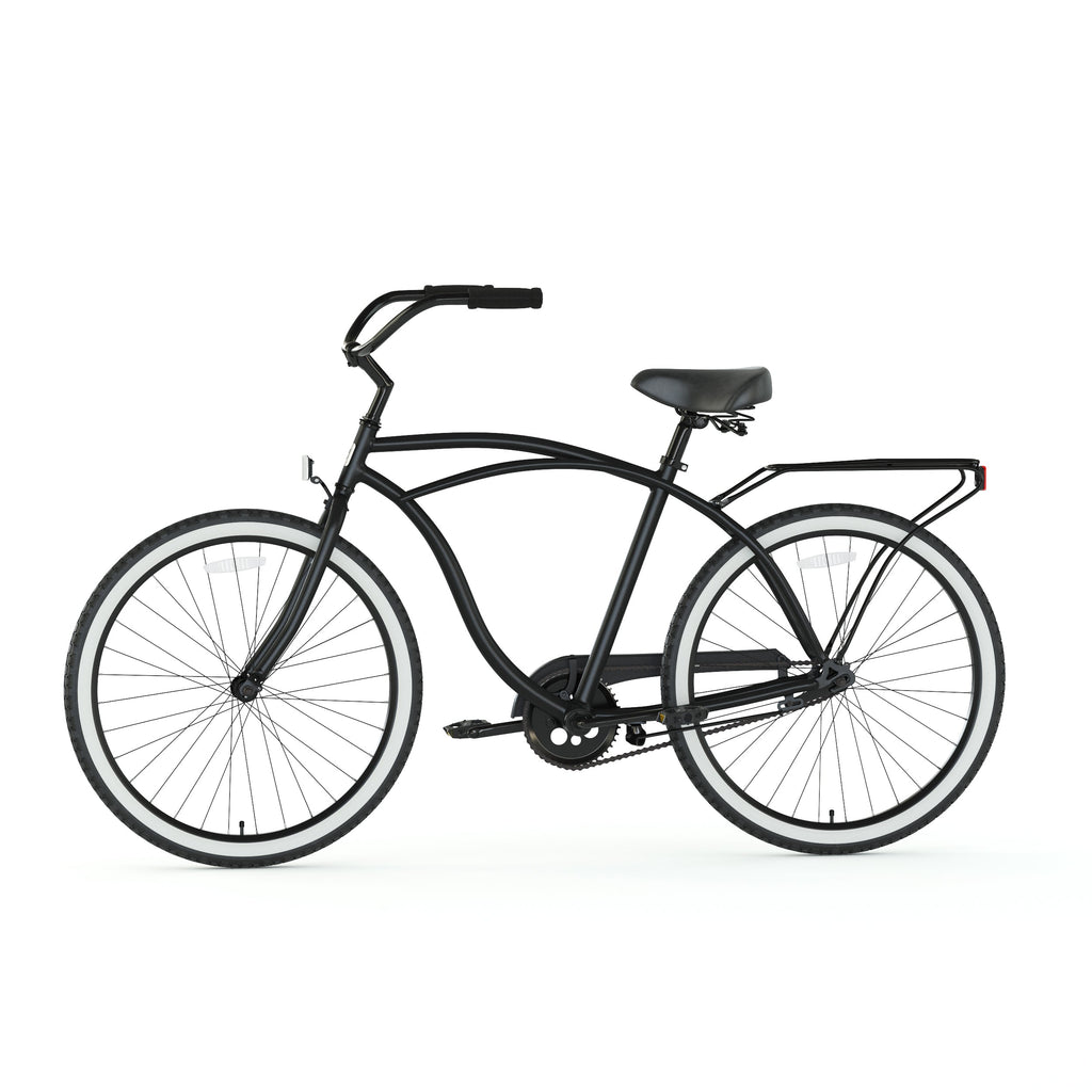 sixthreezero Around the Block Men's 26" 3 Speed Cruiser Bicycle — product view 36