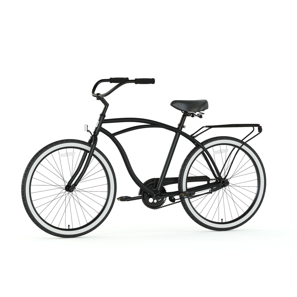 sixthreezero Around the Block Men's 26" 3 Speed Cruiser Bicycle — product view 37