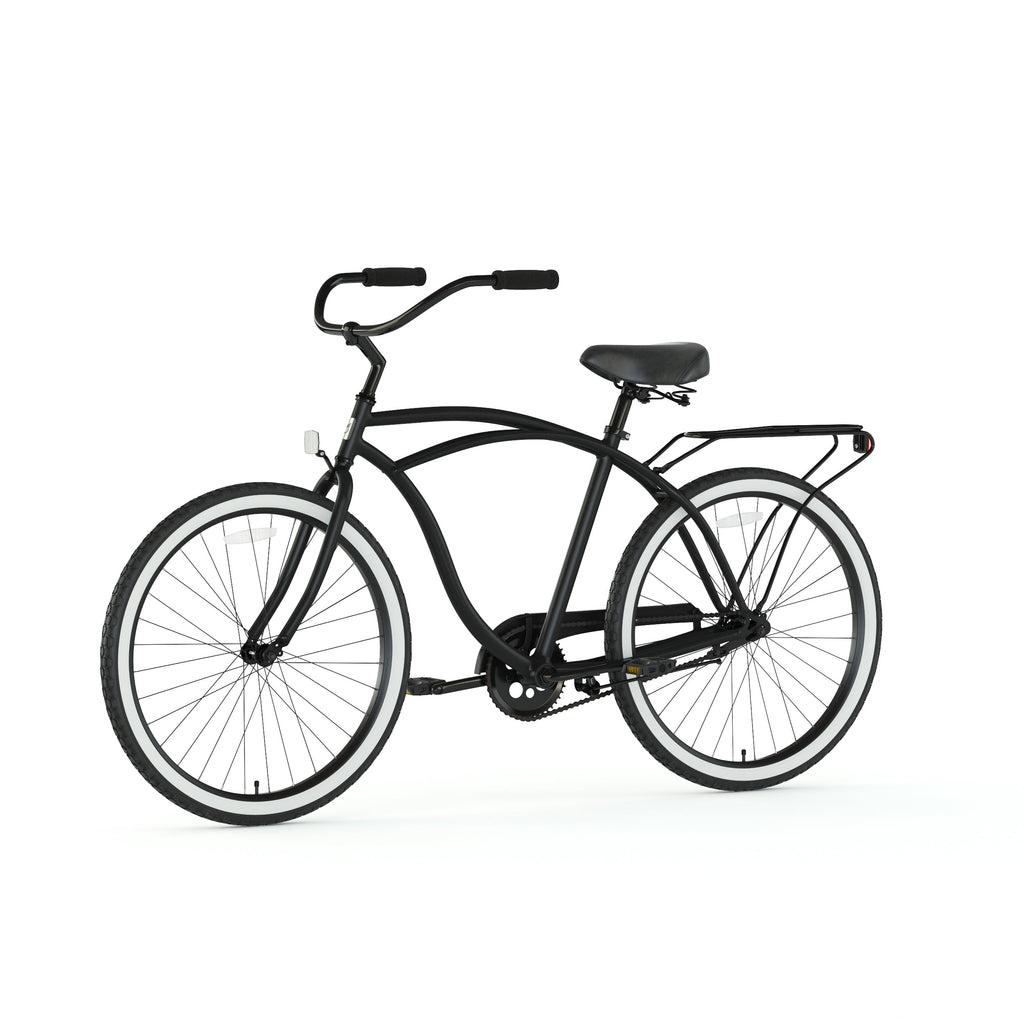 sixthreezero Around the Block Men's 26" 3 Speed Cruiser Bicycle — product view 38