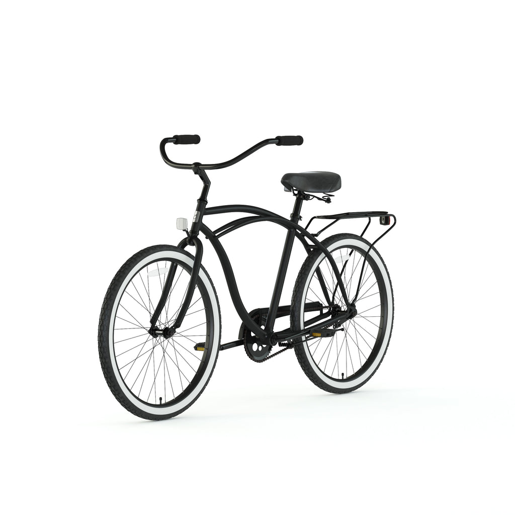 sixthreezero Around the Block Men's 26" 3 Speed Cruiser Bicycle — product view 40