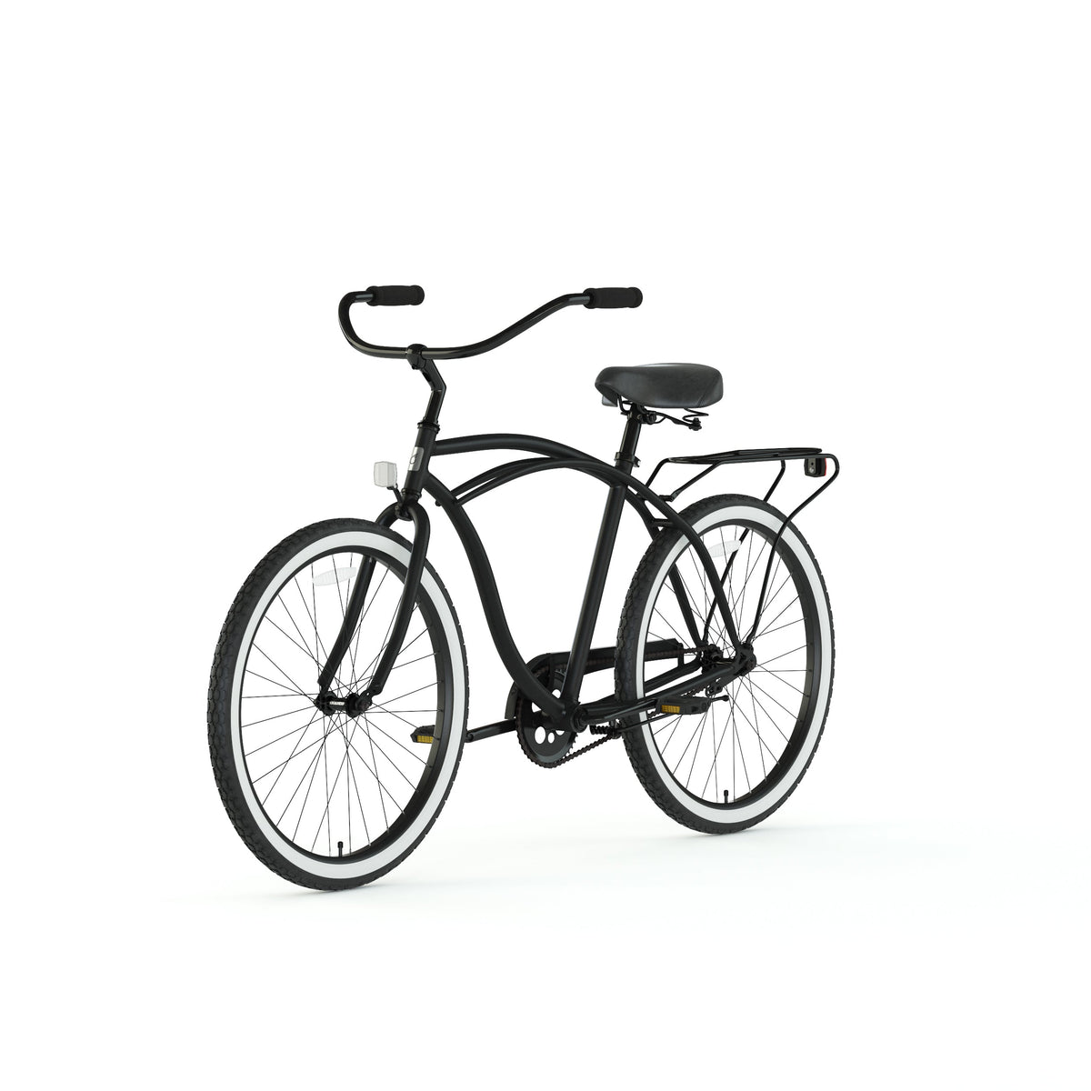 sixthreezero Around the Block Men's 26" 3 Speed Cruiser Bicycle — product view 40