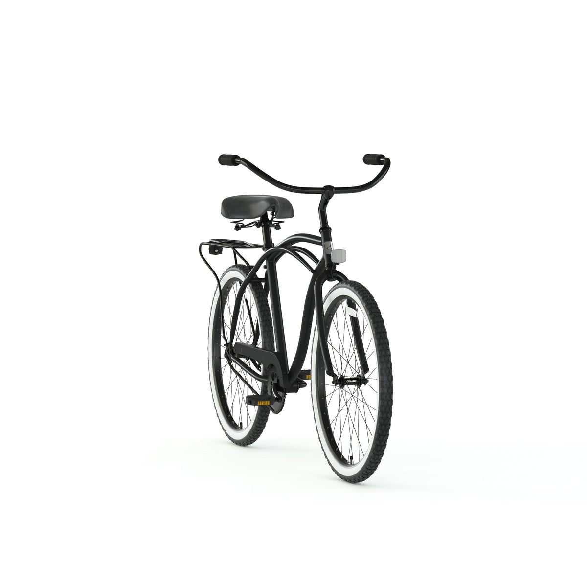 sixthreezero Around the Block Men's 26" 3 Speed Cruiser Bicycle — product view 46