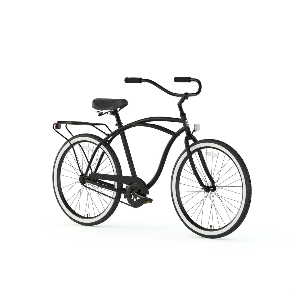 sixthreezero Around the Block Men's 26" 3 Speed Cruiser Bicycle — product view 49
