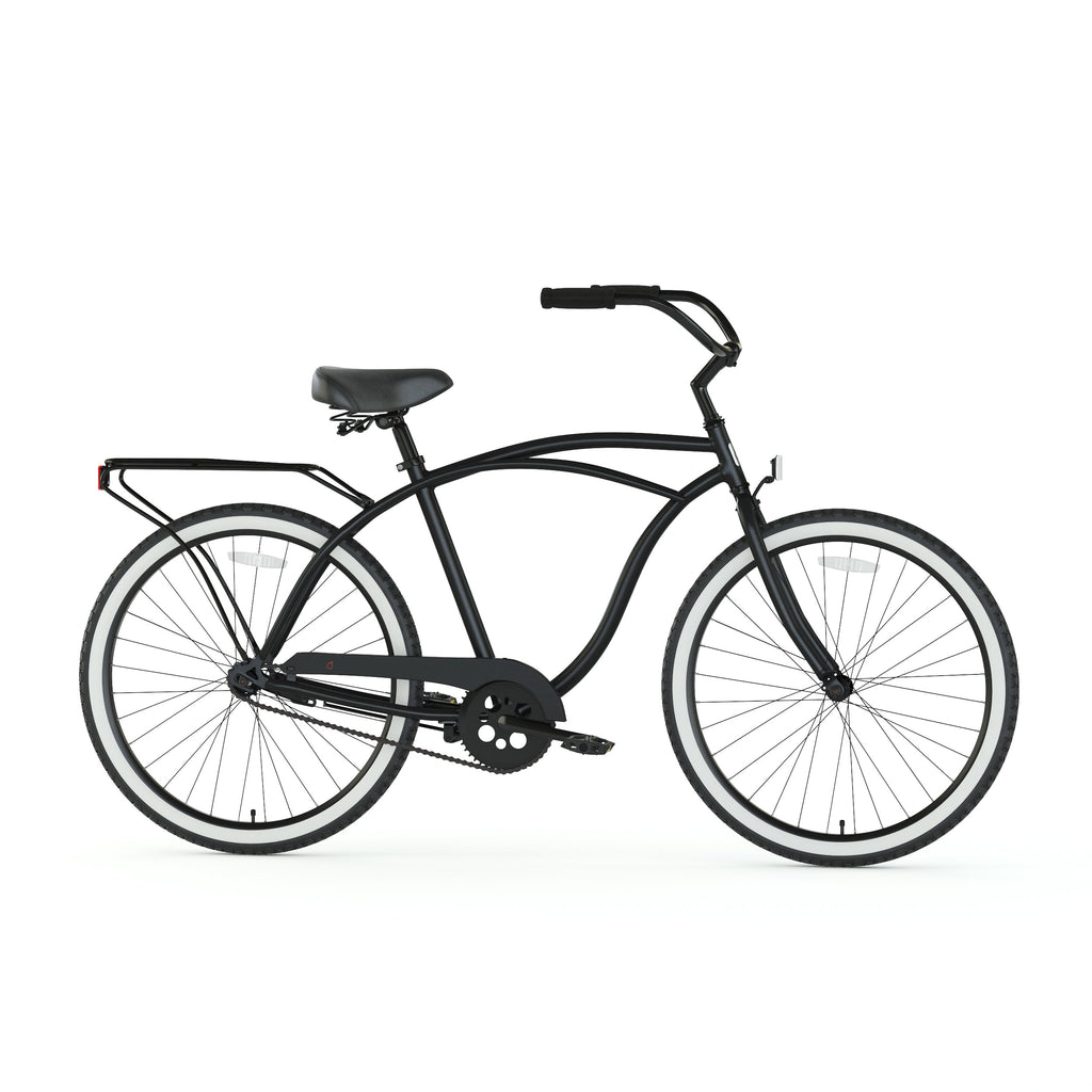sixthreezero Around the Block Men's 26" 21 Speed Cruiser Bicycle — product view 58