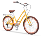 sixthreezero NEW EVRYjourney Women's 26" 7-Speed Speed Step-Through Touring Hybrid Bicycle — product view 4