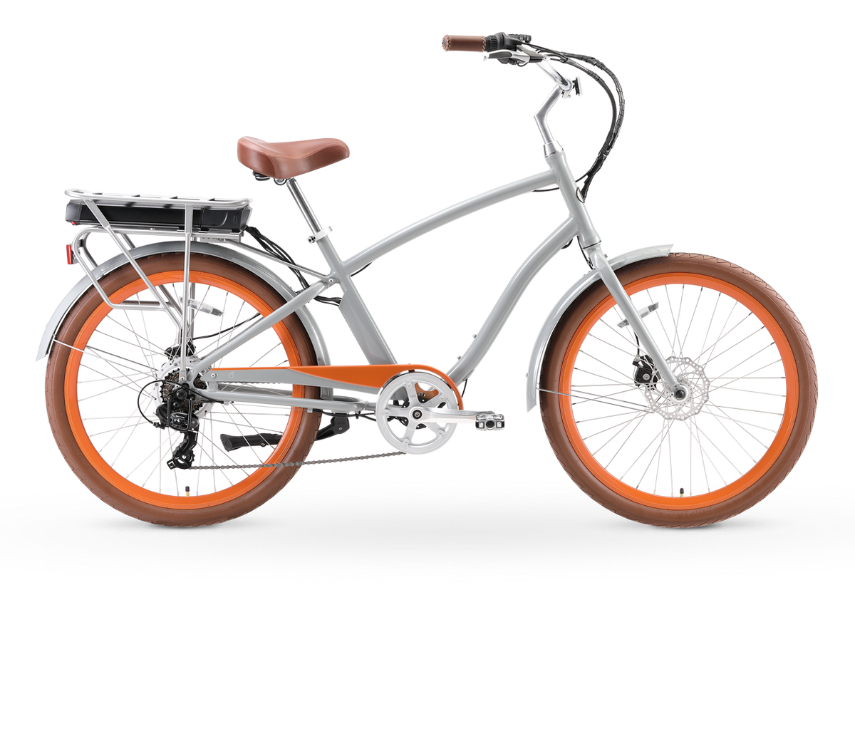 sixthreezero EVRYjourney Men's NEW 26" 500W 7-Speed Sport Hybrid Cruiser Bicycle — product view 1