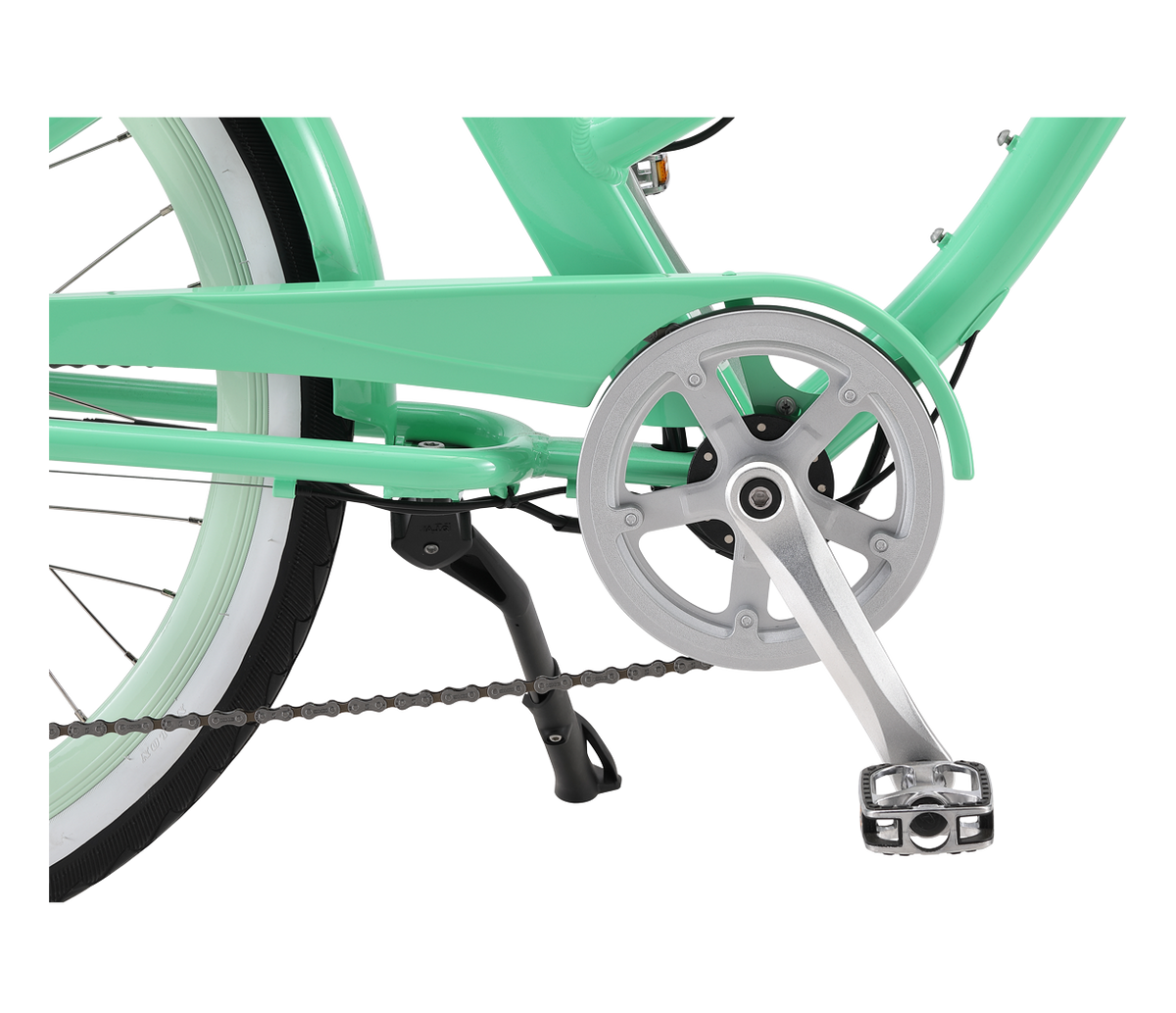 sixthreezero EVRYjourney Women's 26" 500W 7 Speed Electric Hybrid Bicycle — product view 79