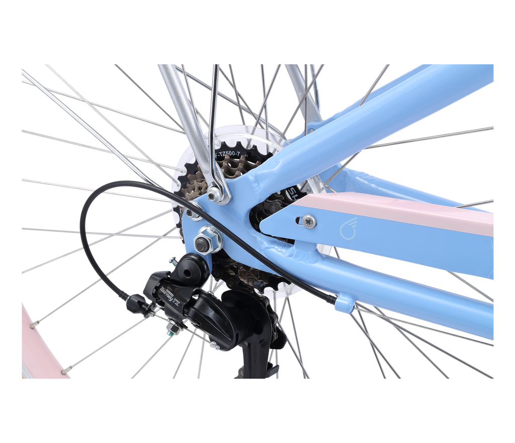 sixthreezero NEW EVRYjourney Women's 26" 7-Speed Speed Step-Through Touring Hybrid Bicycle — product view 28