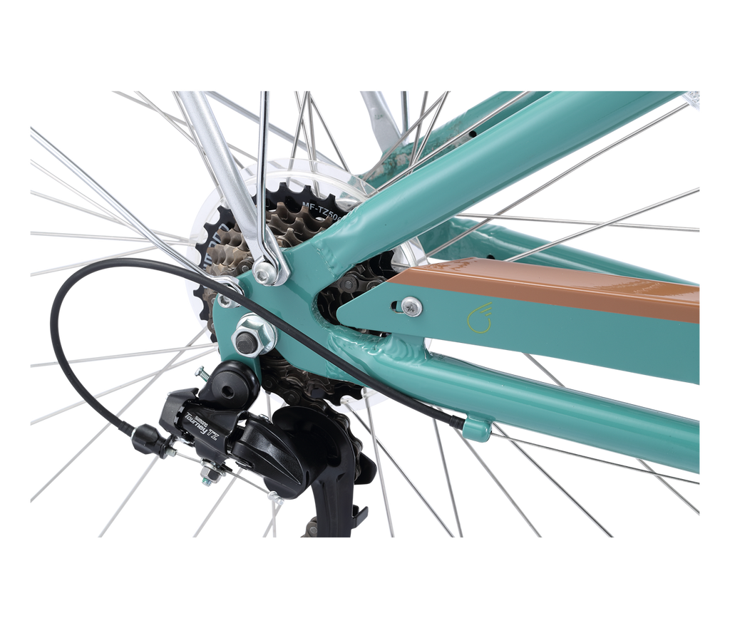 sixthreezero NEW EVRYjourney Men's 26" 7-Speed Sport Hybrid Cruiser Bicycle — product view 28